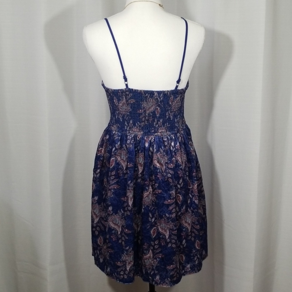 Paisley pattern spaghetti straps sundress  size S - Picture 4 of 8
